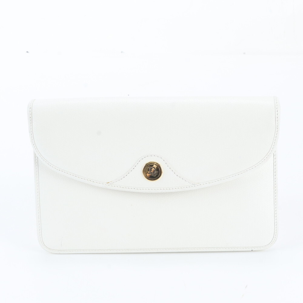 Christian Dior Leather Shoulder Bag, Crossbody Tote Bag for Women